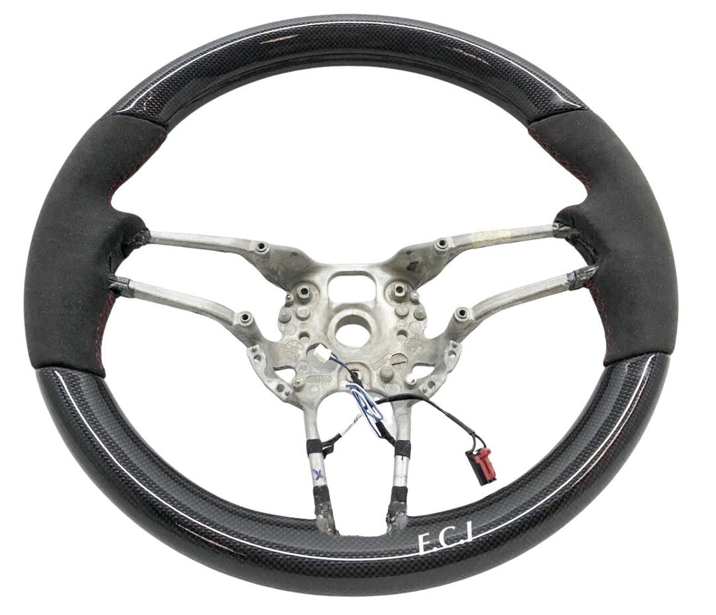 GENUINE OEM Porsche 991 971 Cayman Cayenne Panamera Macan Carbon Steering Wheel