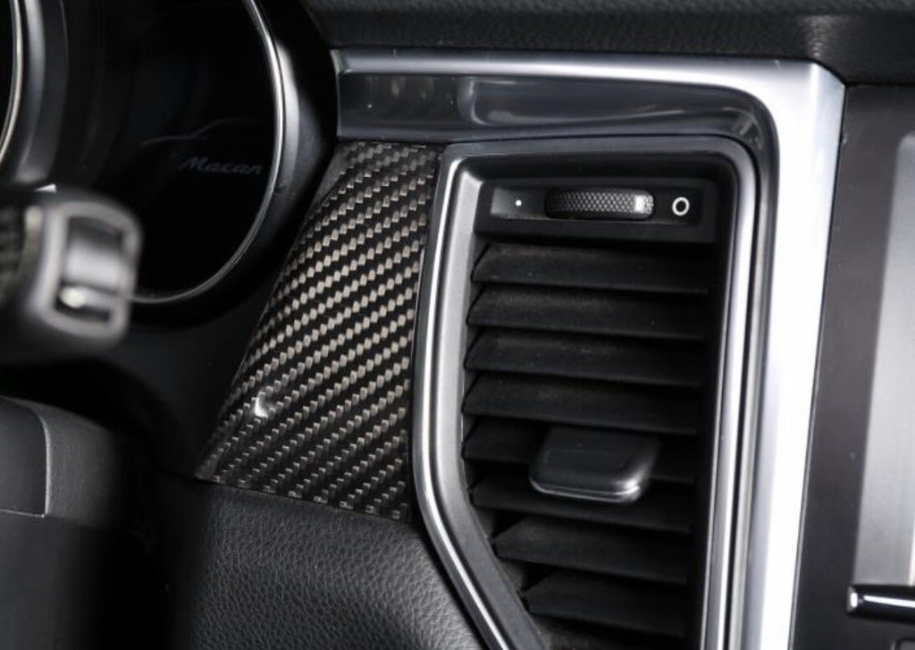 2019-2021 PORSCHE MACAN 95B TURBO FULL CARBON FIBER Dash Interior Trim SET