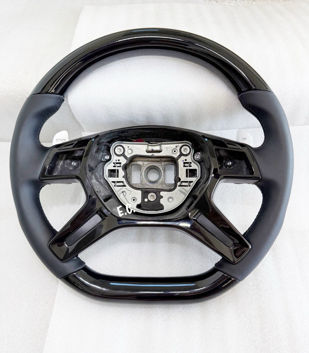 OEM MERCEDES AMG 13~18 G63 ML63 GL63 G550 G65 PIANO BLACK NEW STEERING WHEEL