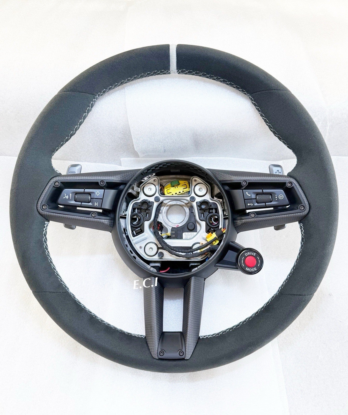OEM Porsche 992 GT3 CARRERA T GTS STEERING WHEEL ALCANTARA CARBON HEATED CHALK