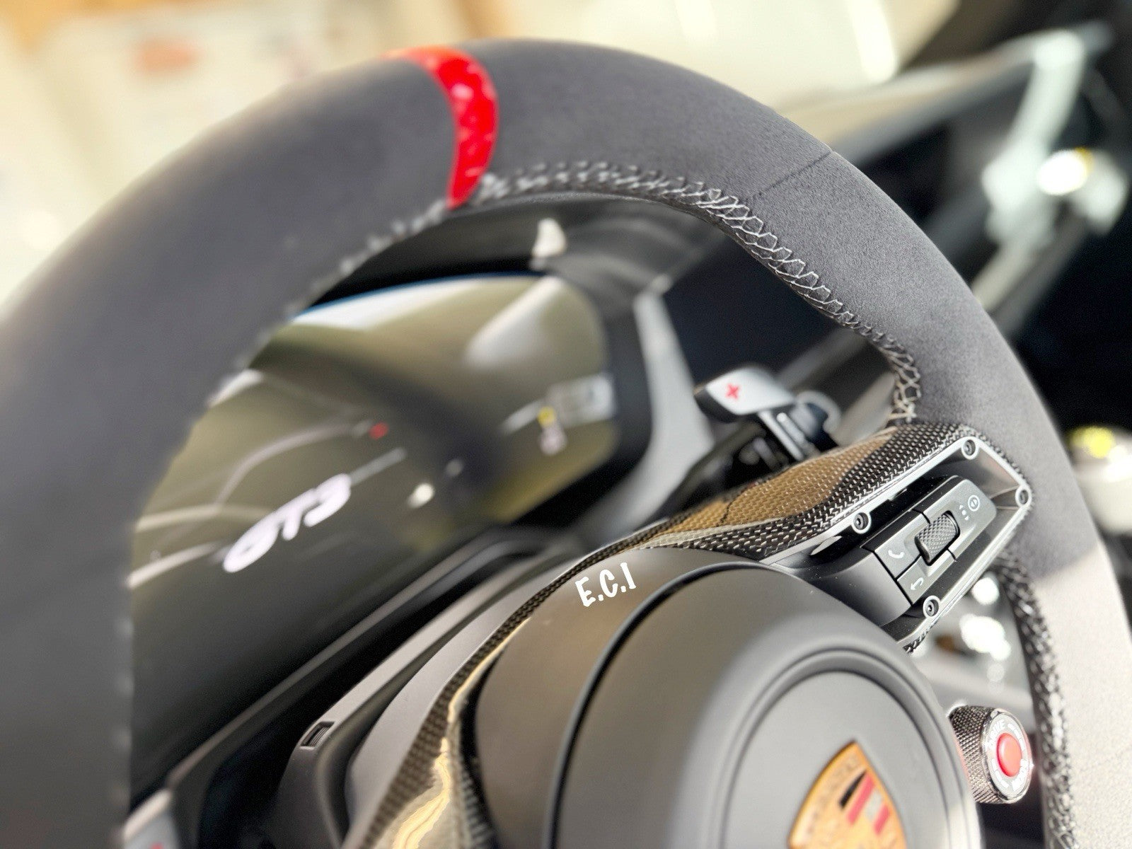 OEM PORSCHE 992 GT3 GT3RS GTS CARRERA T ALCANTARA STEERING WHEEL CARBON FIBER