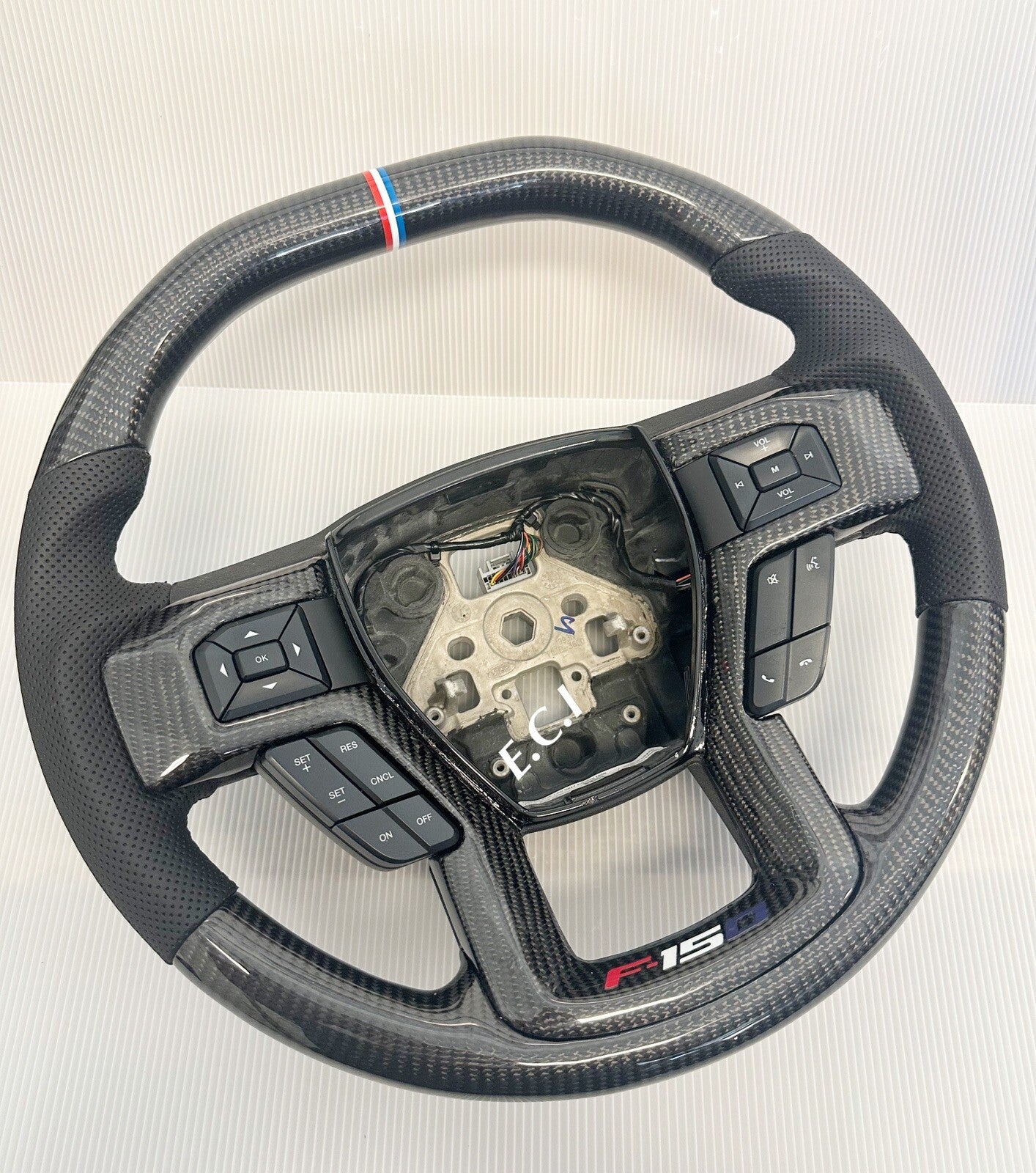 2016~2021 GENUINE FORD F150 CARBON FIBER STEERING WHEEL USA LIMITED COLOR