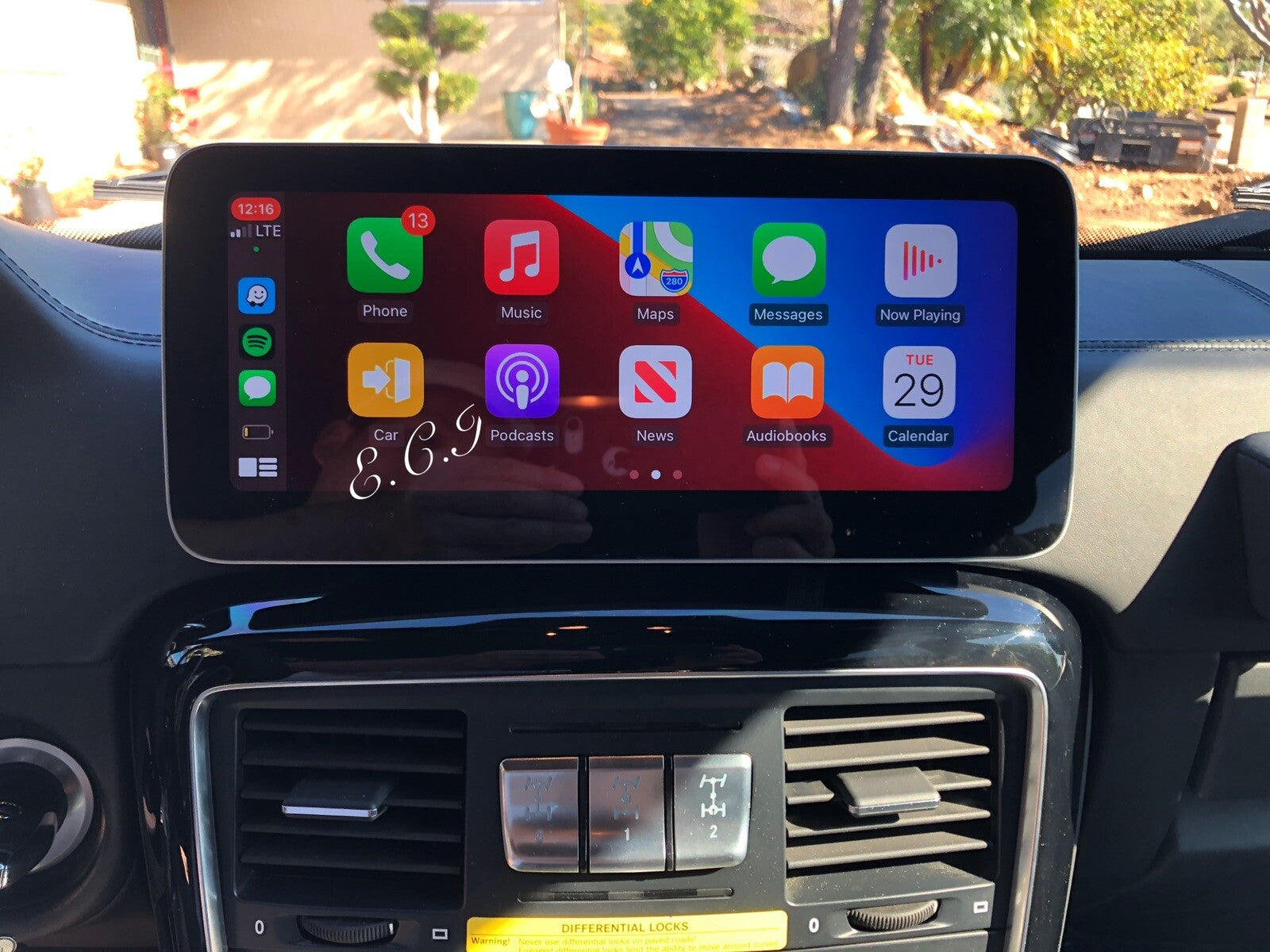 10.25 Mercedes W463 G350 G550 G63 G65 Navigation Screen Monitor + CARPLAY