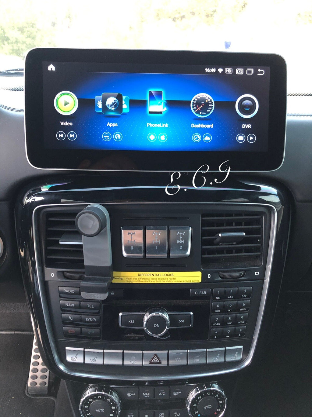 10.25 Mercedes W463 G350 G550 G63 G65 Navigation Screen Monitor WIRELESS CARPLAY