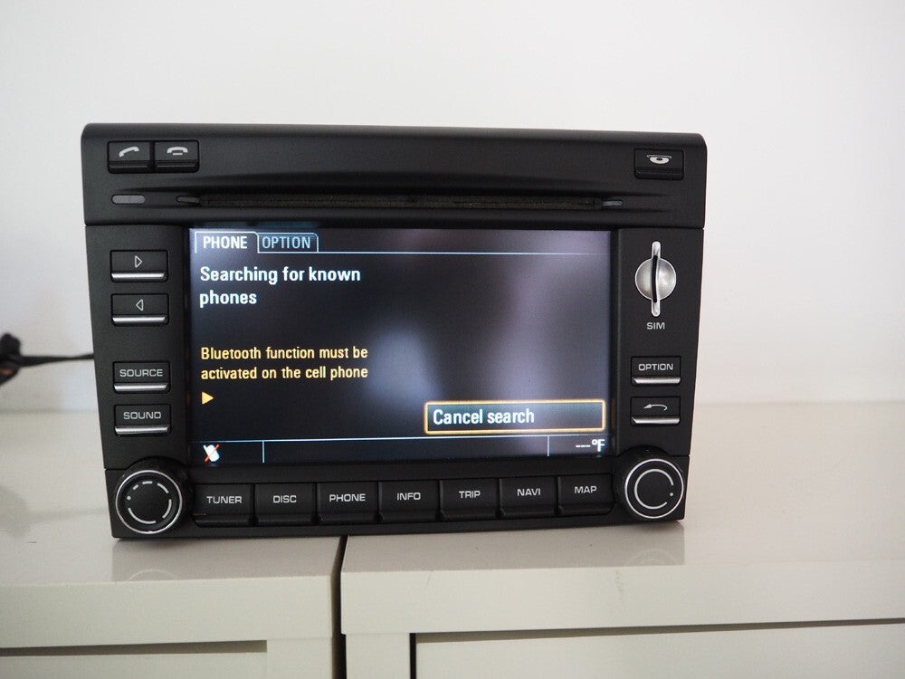 09-12 OEM 997 Porsche 911 CARRERA CAYMAN BOXSTER PCM3 Navigation Radio XM 6 DISC