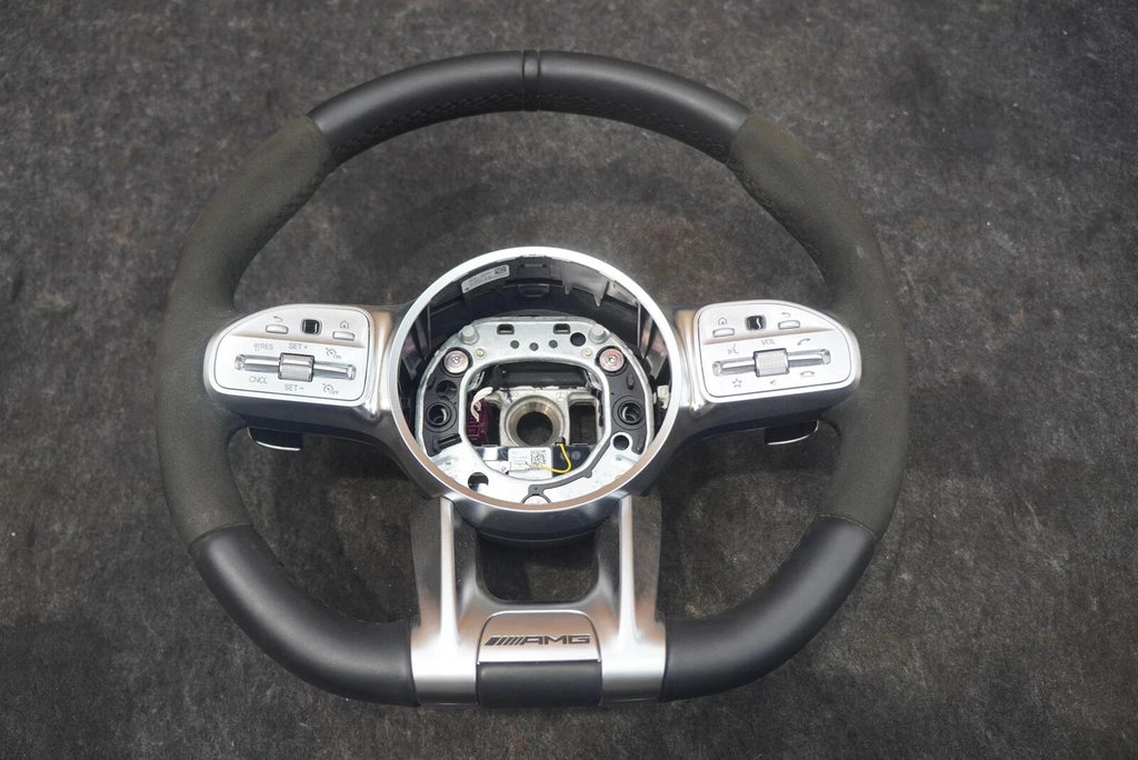 OEM MERCEDES 2019~2024 C E CLS CLA GLA GLE GLS G S STEERING WHEEL CONTACT PLATE