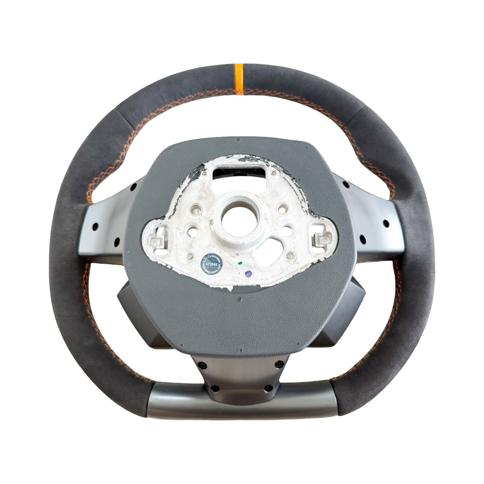 ORA GENUINE OEM LAMBORGHINI HURACAN PERFORMANTE EVO STO ALCANTARA STEERING WHEEL