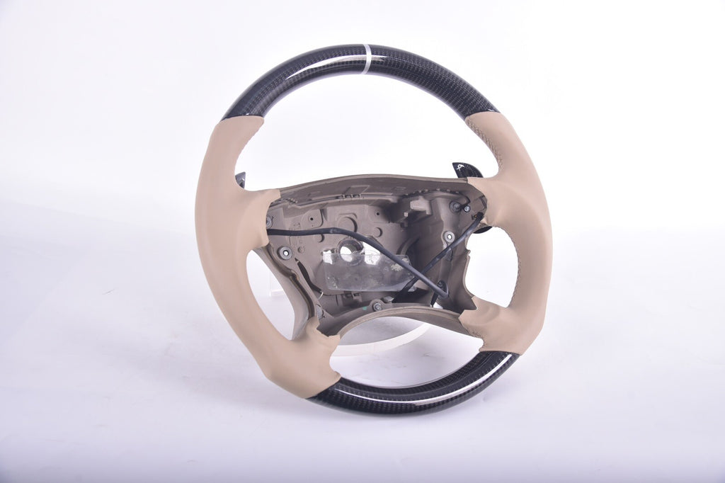 OEM MERCEDES AMG STEERING WHEEL SL55 E63 CLS55 CLS63 CLK55 G55 CARBON FIBER