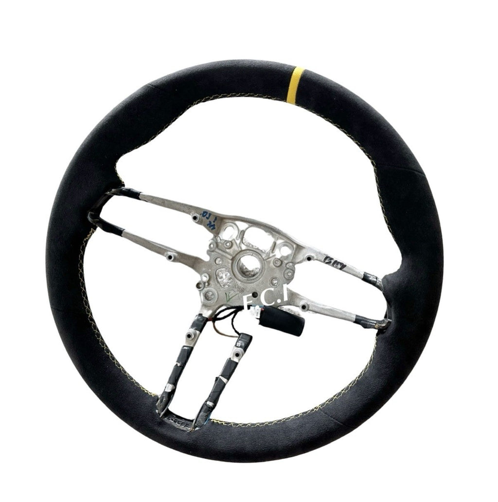 OEM PORSCHE 992 GT3 GT3RS CARRERA CAYENNE TAYCAN ALCANTARA STEERING WHEEL HEAT Y