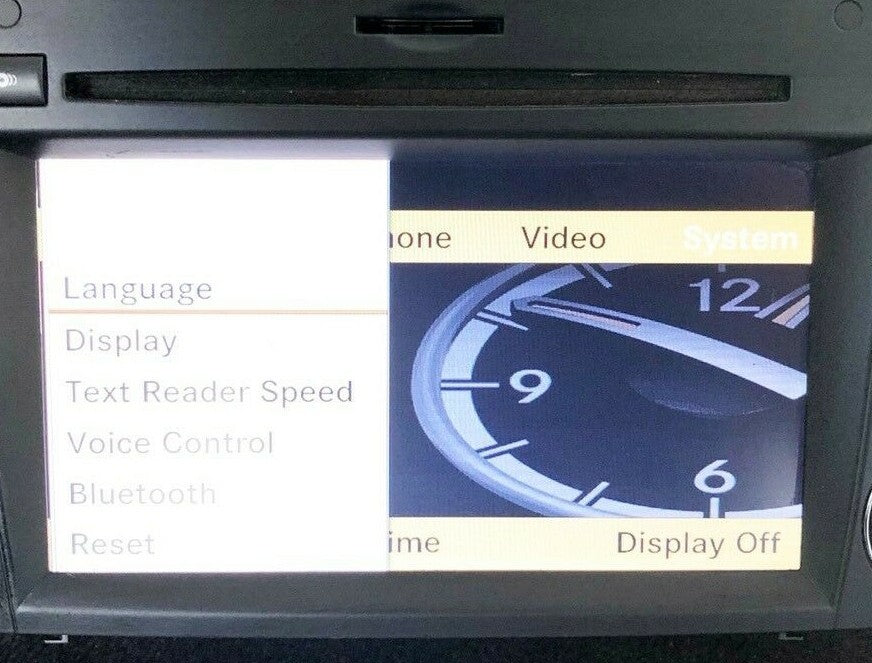 OEM USA Mercedes W463 NTG2.5 G500 G550 G55 09~12 Navigation Comand Changer Radio