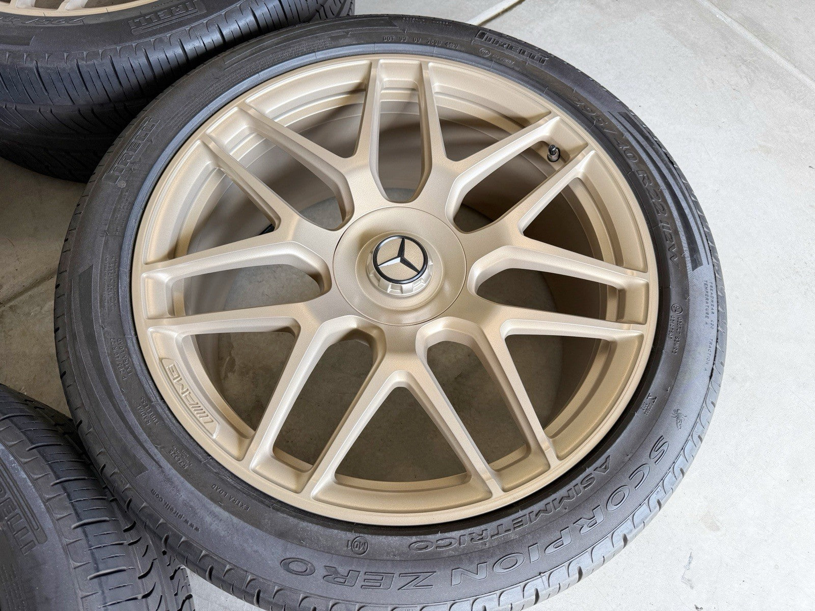 2025 OEM MERCEDES AMG G63 G550 RIMS 22 INCH WHEELS TIRES 13~25 A4634012000 W TPM