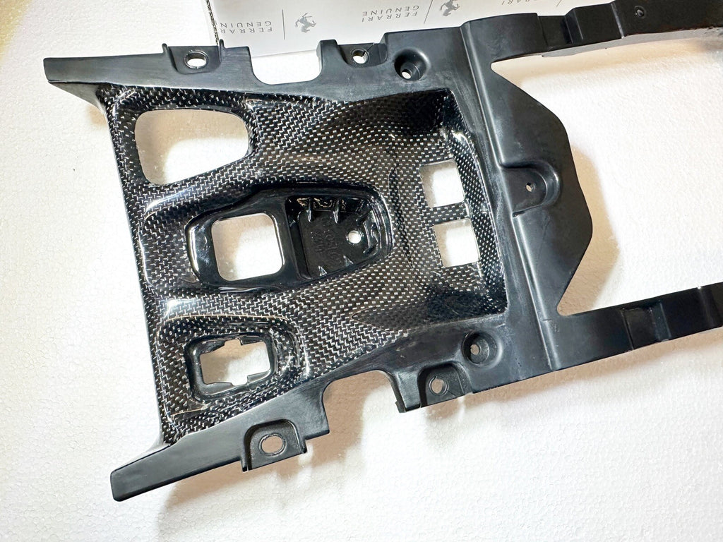 OEM Ferrari F164 Portofino M Carbon Fiber Center Console Bridge Panel 754627