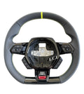 OEM LAMBORGHINI HURACAN PERFORMANTE EVO STO LEATHER GREEN STEERING WHEEL
