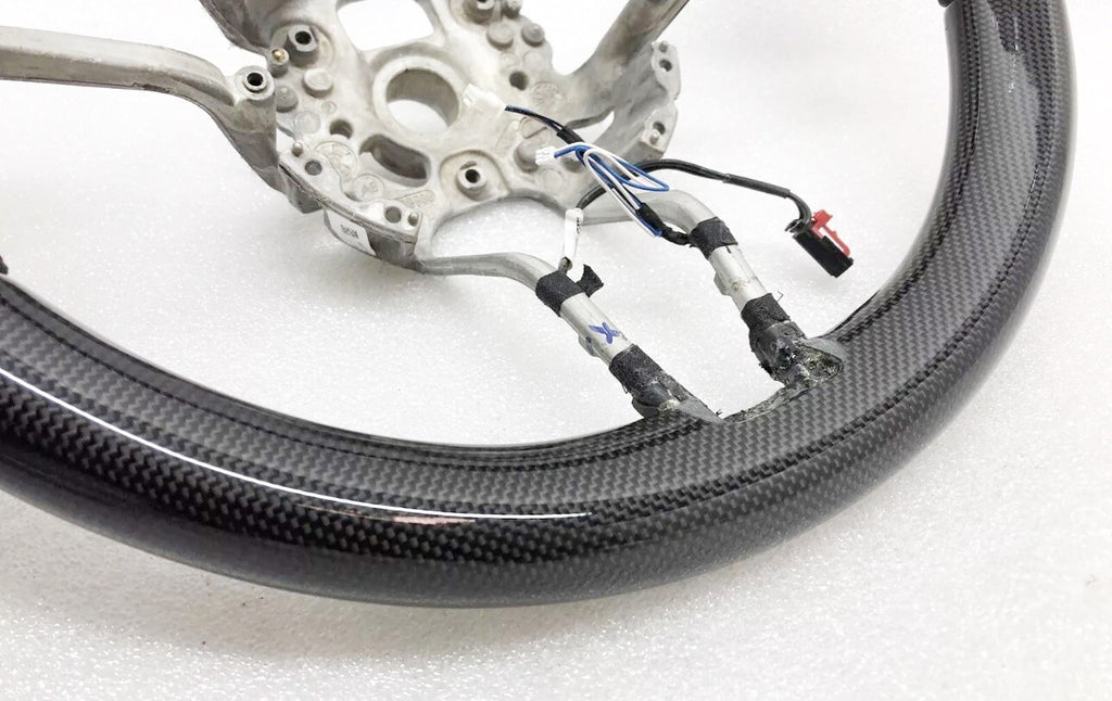 GENUINE OEM Porsche 991 971 Cayman Cayenne Panamera Macan Carbon Steering Wheel