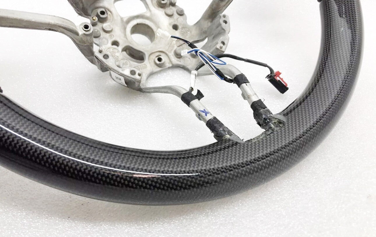 GENUINE OEM Porsche 991 971 Cayman Cayenne Panamera Macan Carbon Steering Wheel