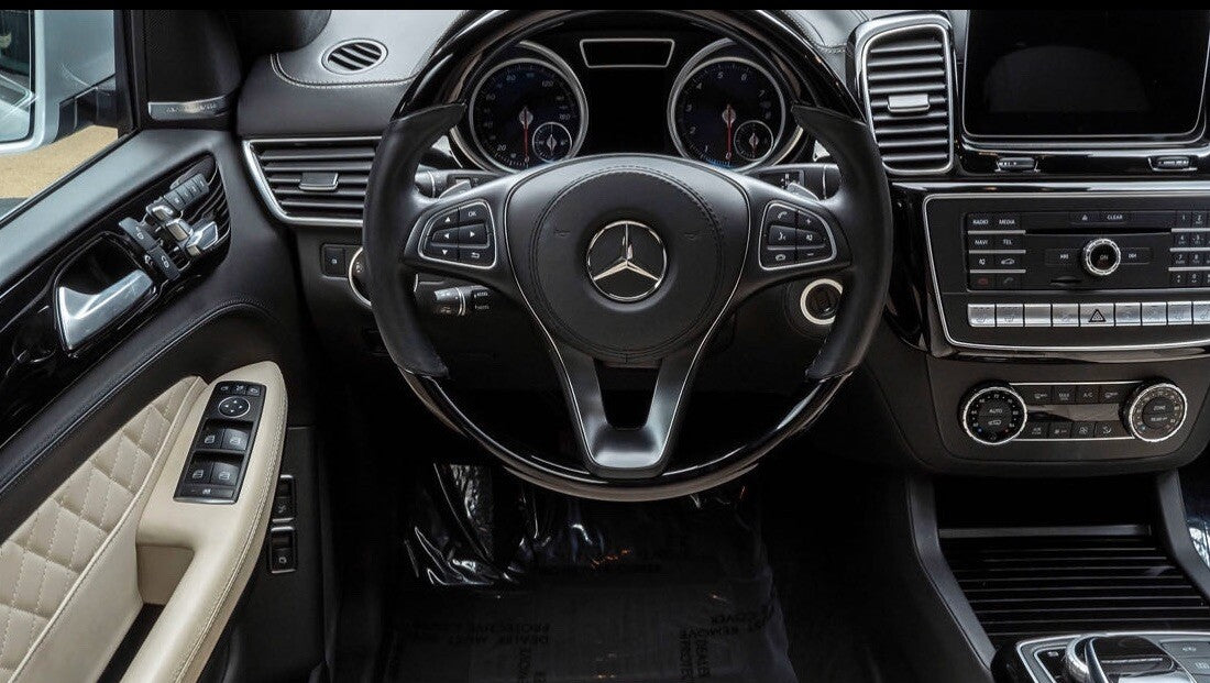 GENUINE MERCEDES GLE350 GLE550 GLS450 GLS550 CLS350 E PIANO BLACK STEERING WHEEL