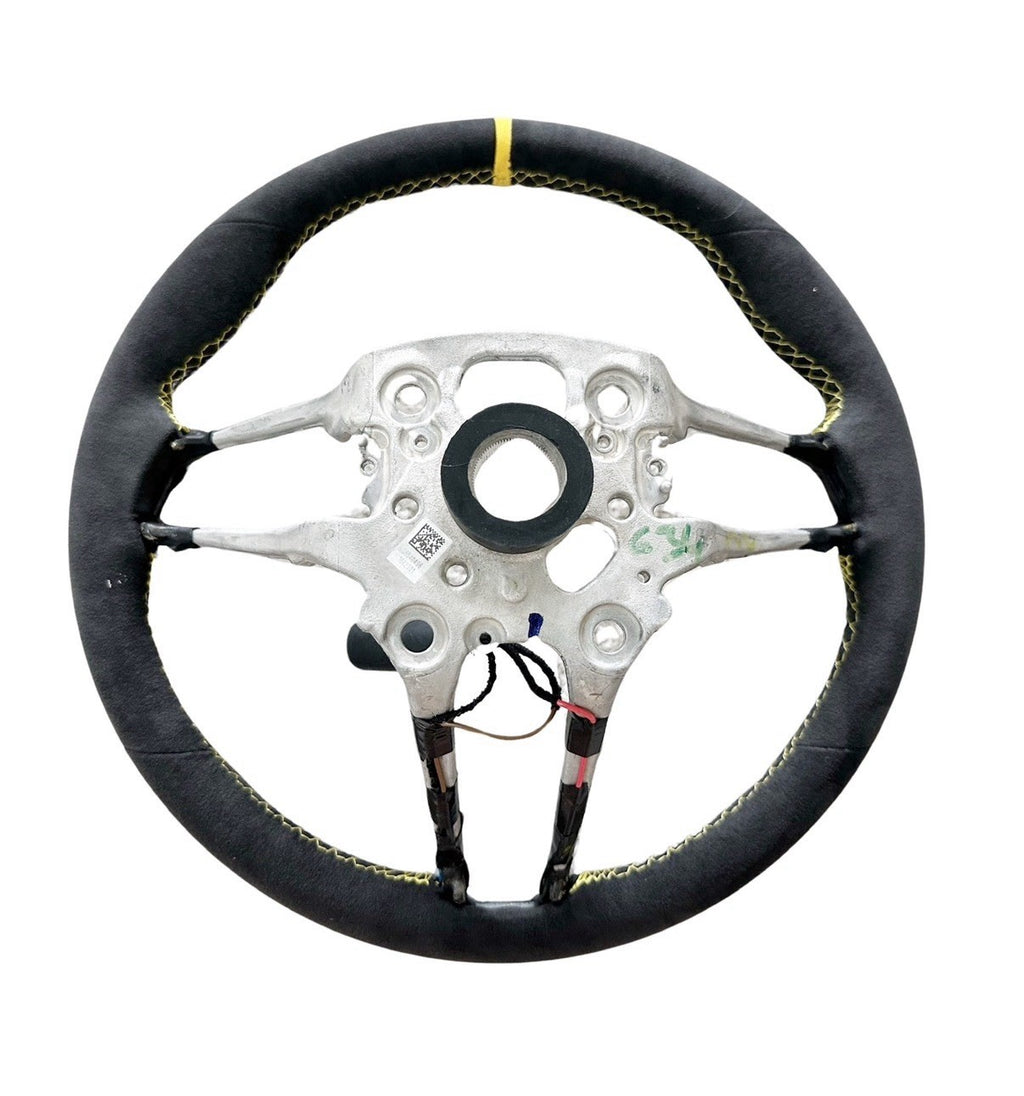 OEM PORSCHE 992 GT3 GT3RS CARRERA CAYENNE TAYCAN ALCANTARA STEERING WHEEL HEAT Y