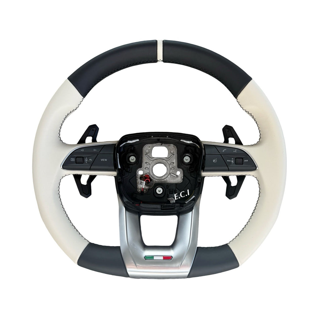 2026 OEM LAMBORGHINI URUS S SE ALCANTARA PERFORMANTE BEIGE STEERING WHEEL HEATED