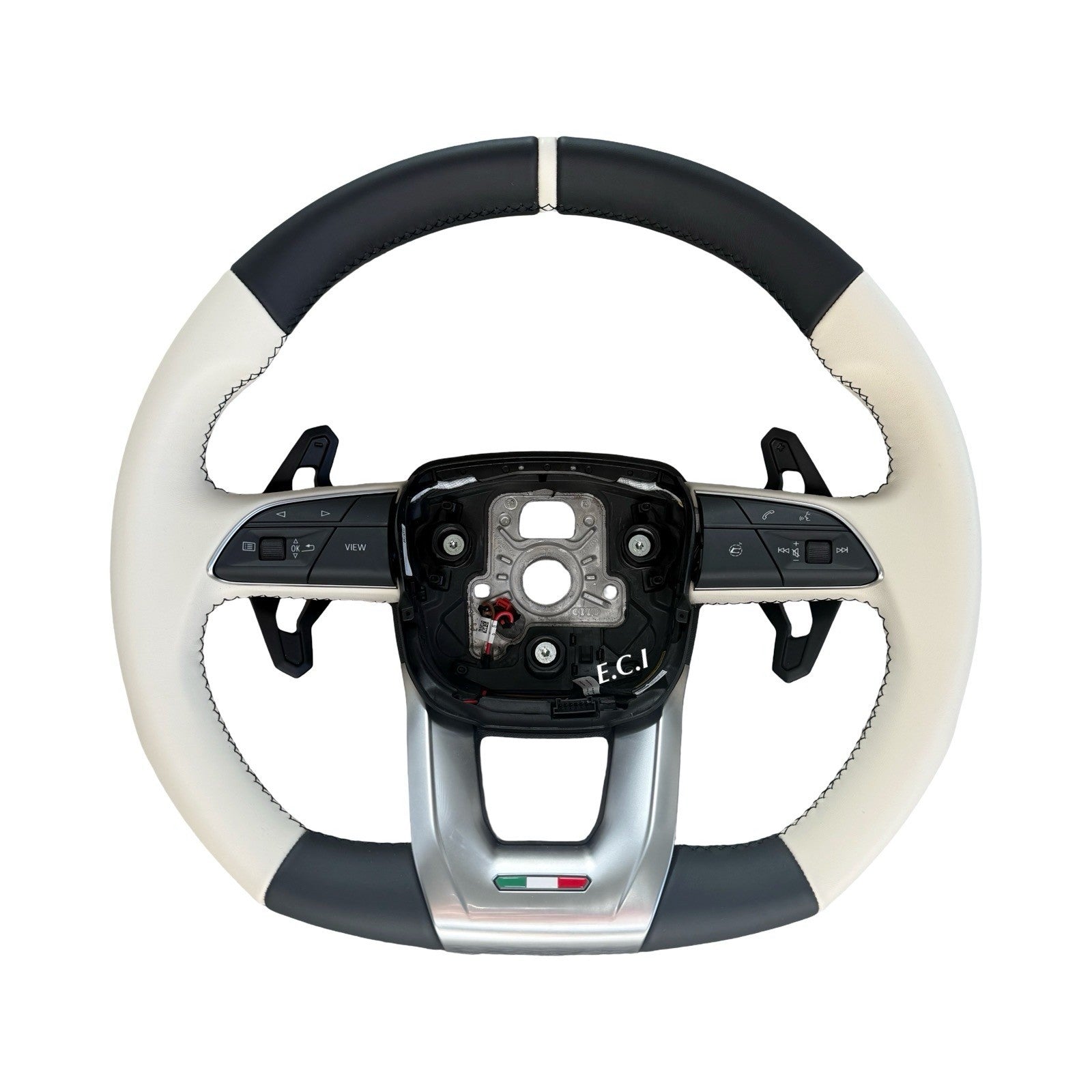 2026 OEM LAMBORGHINI URUS S SE ALCANTARA PERFORMANTE BEIGE STEERING WHEEL HEATED