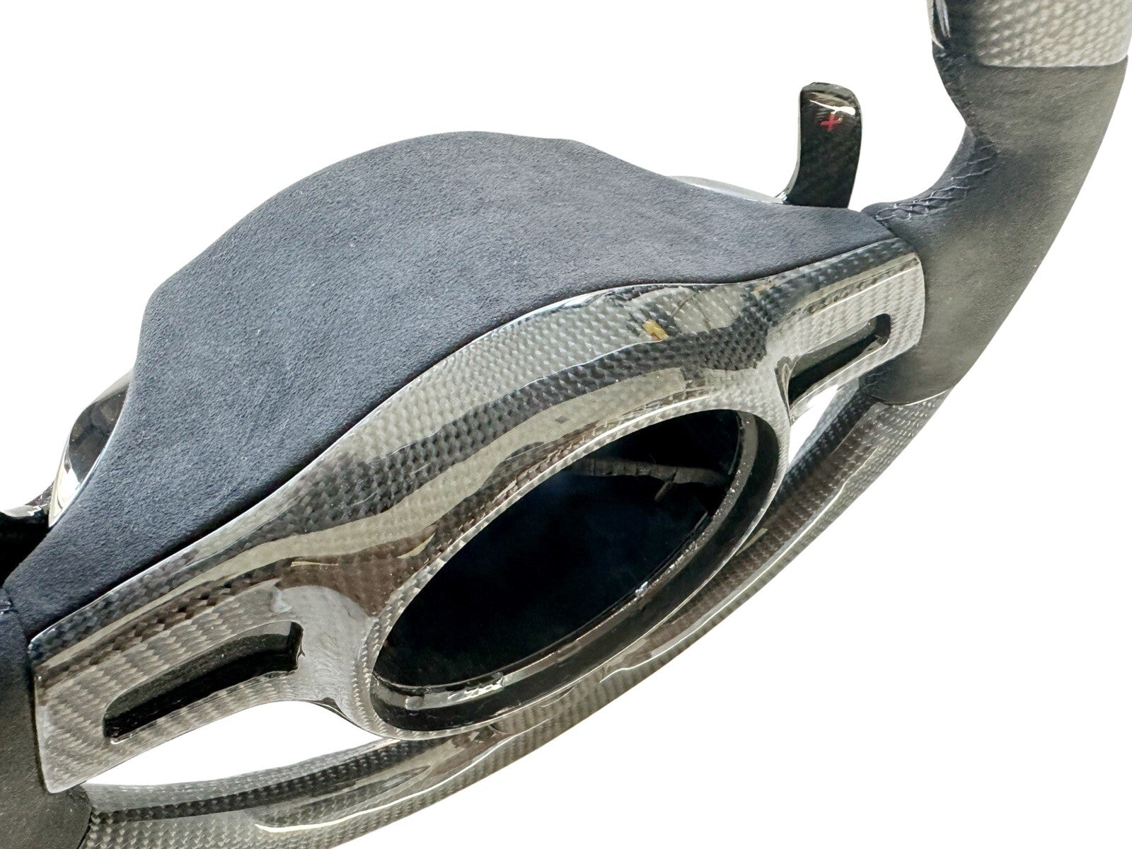 OEM PORSCHE 991 CAYENNE 970 PANAMERA BOXSTER CAYMAN CARBON FIBER STEERING WHEEL