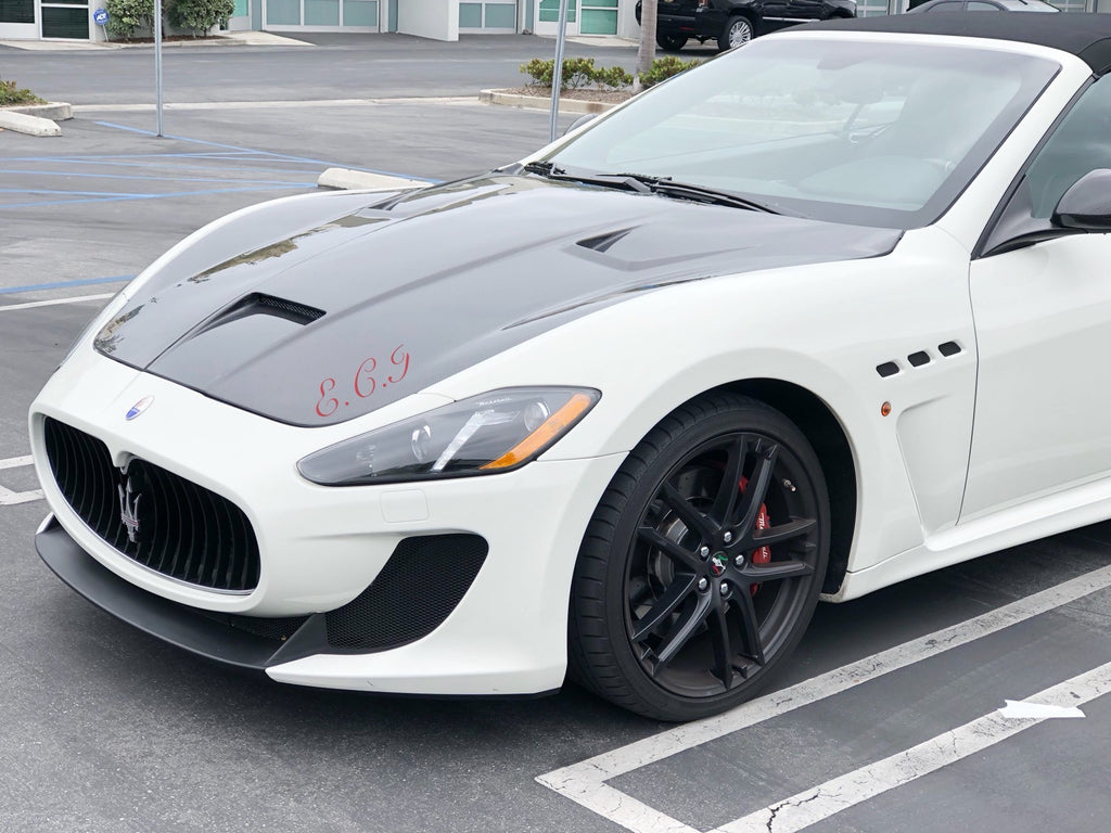 Maserati Gran turismo MC Convertible Coupe MC CARBON FIBER Engine Hood Bonnet FT