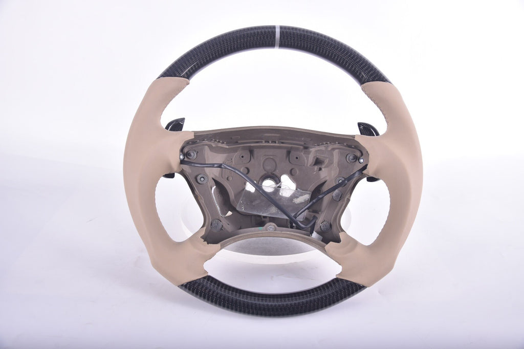 OEM MERCEDES AMG STEERING WHEEL SL55 E63 CLS55 CLS63 CLK55 G55 CARBON FIBER
