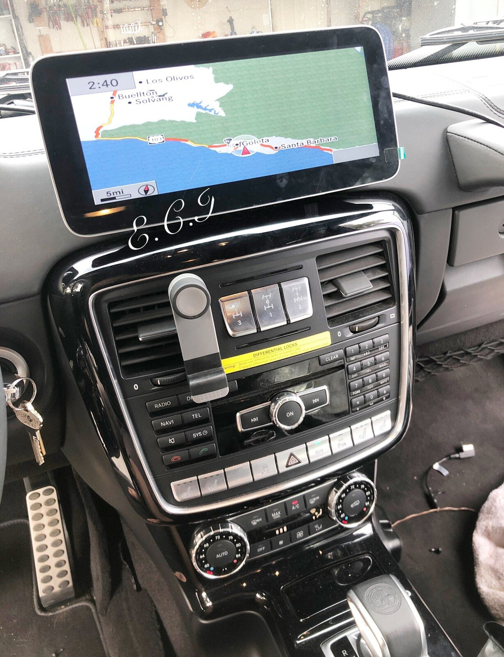 10.25 Mercedes W463 G350 G550 G63 G65 Navigation Screen Monitor + CARPLAY