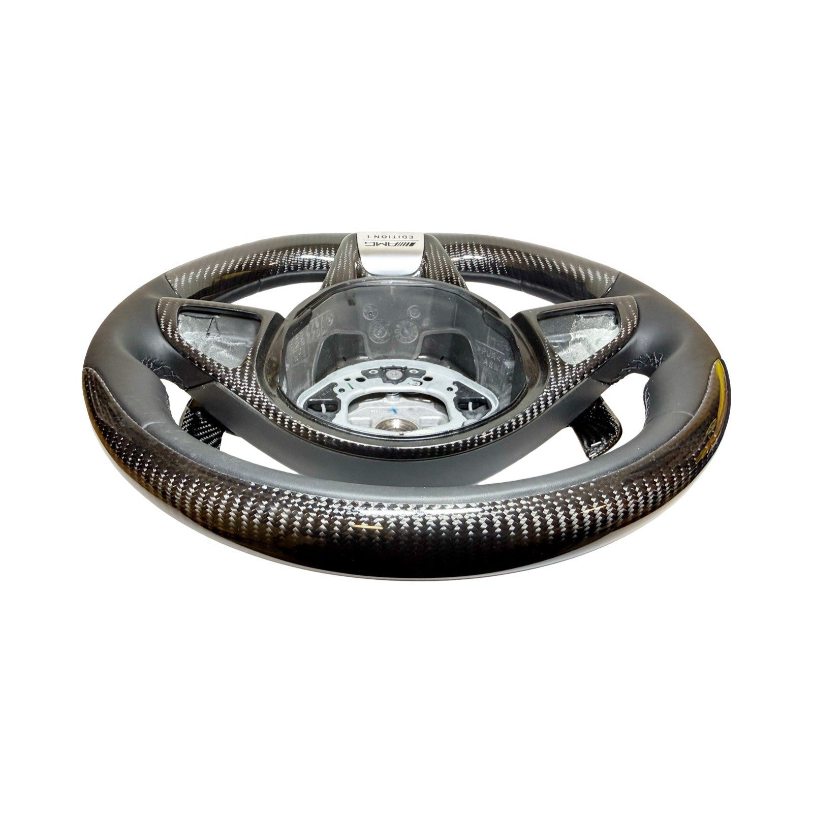 GENUINE MERCEDES CLS63 C63 S63 GLE63 GLS63 CLA45 E63 CARBON FIBER STEERING WHEEL