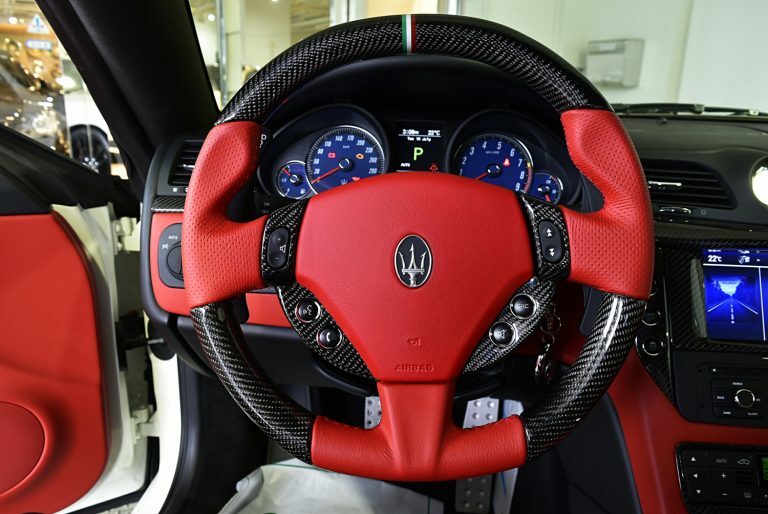 OEM GENUINE Maserati Granturismo MC STEERING WHEEL SWITCH BUTTON CARBON FIBER