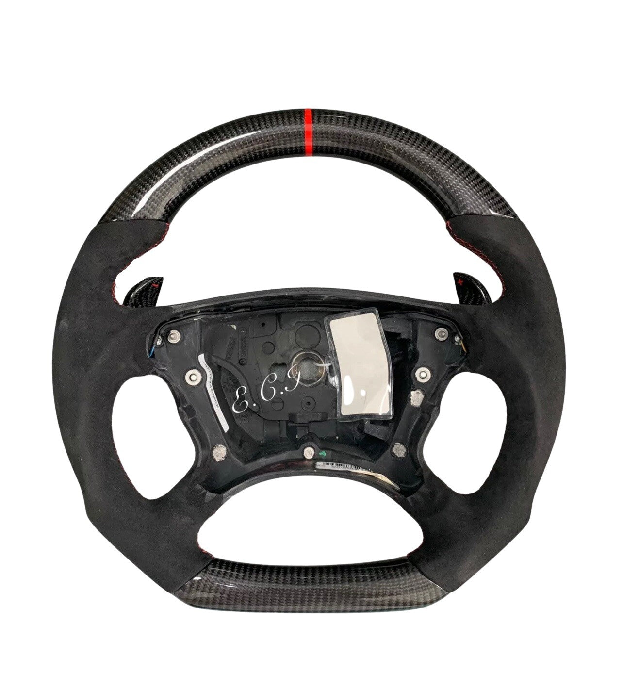 MERCEDES AMG BLACK SERIES STEERING WHEEL SL55 C63 E63 CLK63 G55 CLS CARBON FIBER