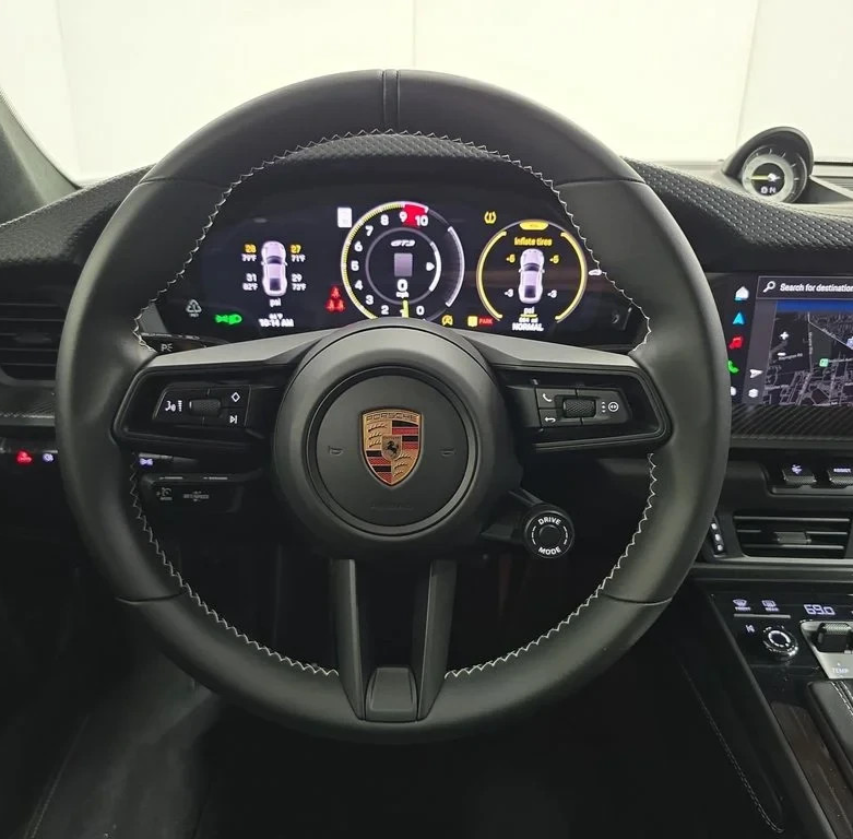 OEM Porsche 992 GT3 CARRERA CAYENNE TAYCAN GT SPORT STEERING WHEEL HEATED WHITE
