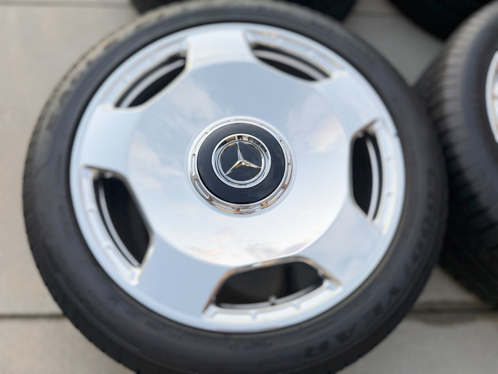 2026 FACTORY MERCEDES AMG G63 G550 22 RIMS WHEELS TIRES  13~26 MONOBLOCK CHROME
