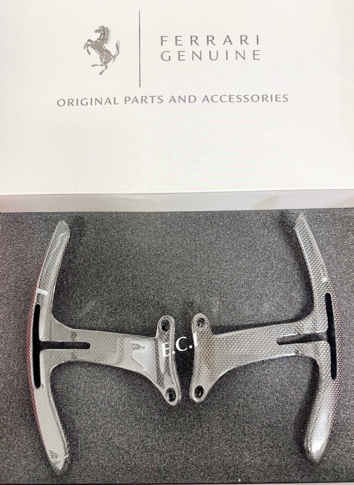 OEM Ferrari 488 F164 Portofino 812 GTC Carbon Fiber  F1 Long Paddle shifter Set