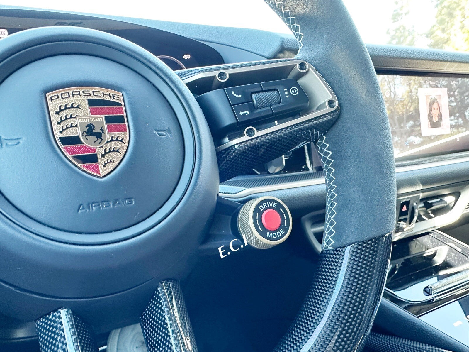 PORSCHE 992 Carrera Panamera CAYENNE STEERING WHEEL CHRONO DRIVE MODE CONTROLLER