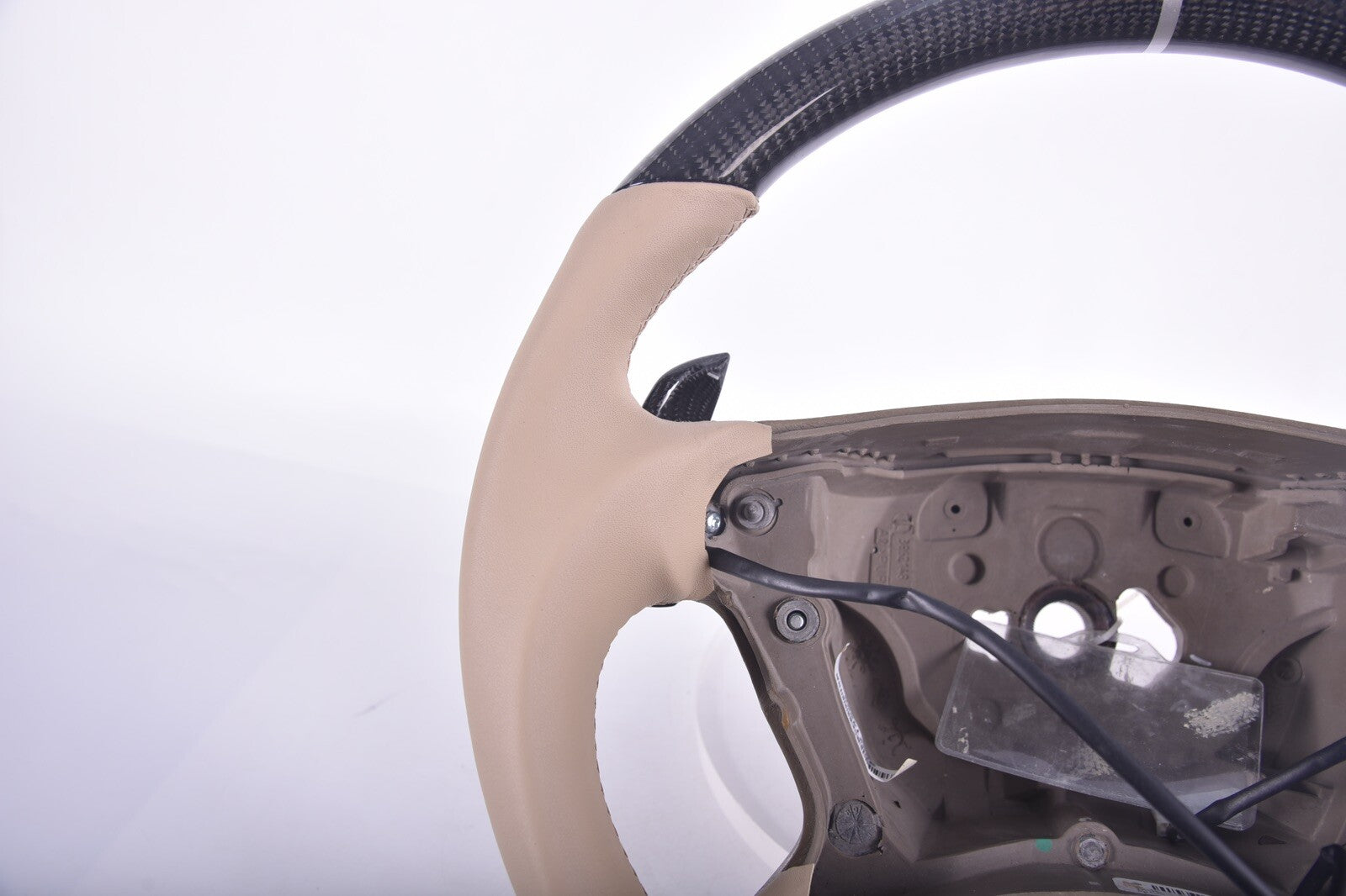 OEM MERCEDES AMG STEERING WHEEL SL55 E63 CLS55 CLS63 CLK55 G55 CARBON FIBER