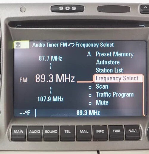 05-08 GENUINE NON BOSE Porsche 997 Cayman Boxster Turbo Navigation PCM Radio