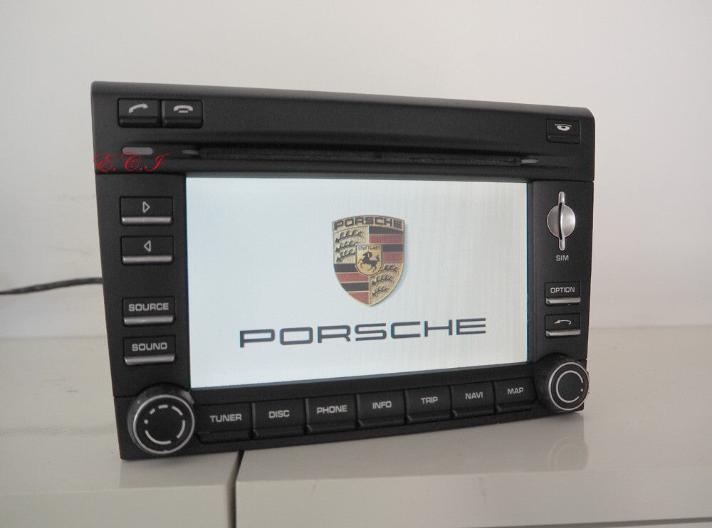 09-12 OEM 997 Porsche 911 CARRERA CAYMAN BOXSTER PCM3 Navigation Radio XM 6 DISC
