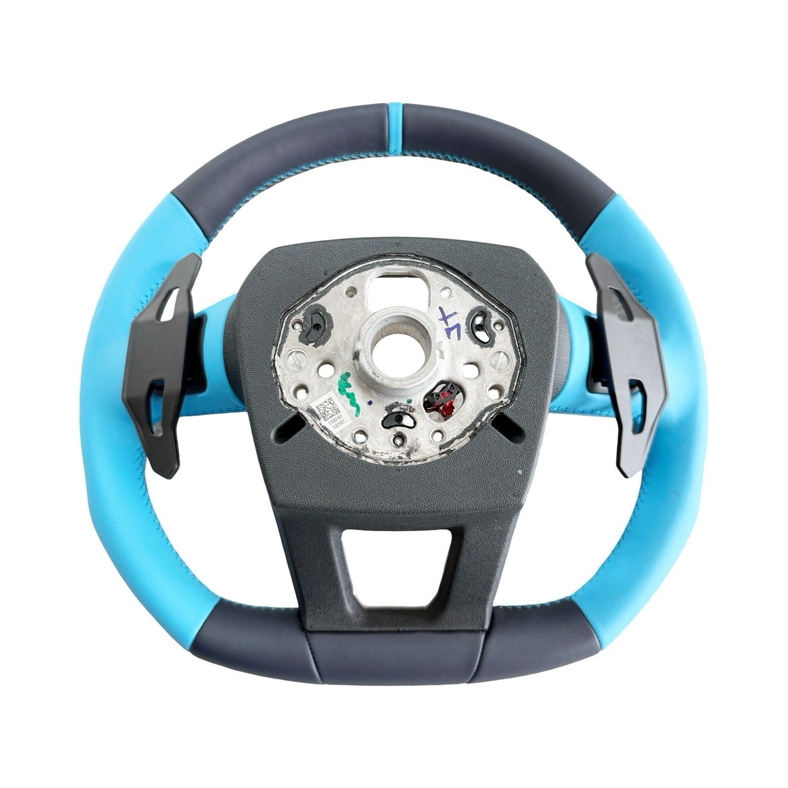 2026 OEM LAMBORGHINI URUS S SE ALCANTARA PERFORMANTE BLUE HEATED STEERING WHEEL