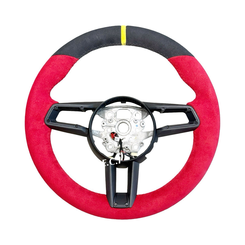 OEM Porsche 992 GT3 CARRERA GTS CAYENNE STEERING WHEEL ALCANTARA CARBON HEATED