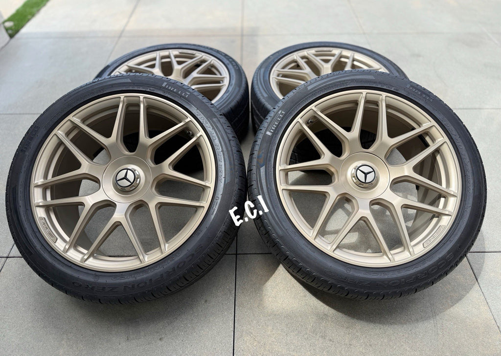 2025 OEM MERCEDES AMG G63 G550 RIMS 22 INCH WHEELS TIRES 13~25 A4634012000 W TPM