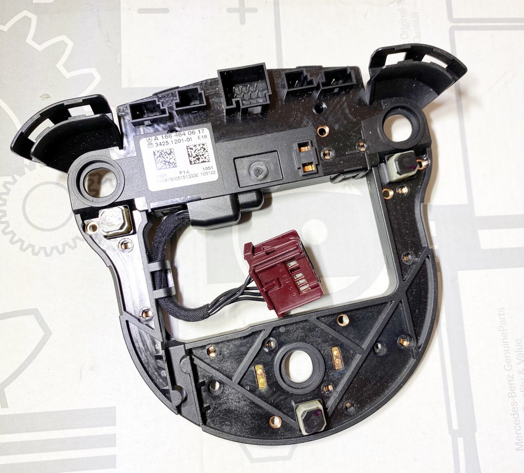 OEM MERCEDES A1664640817 G550 G63 G65 4X4 STEERING WHEEL CONTACT PLATE MODULE