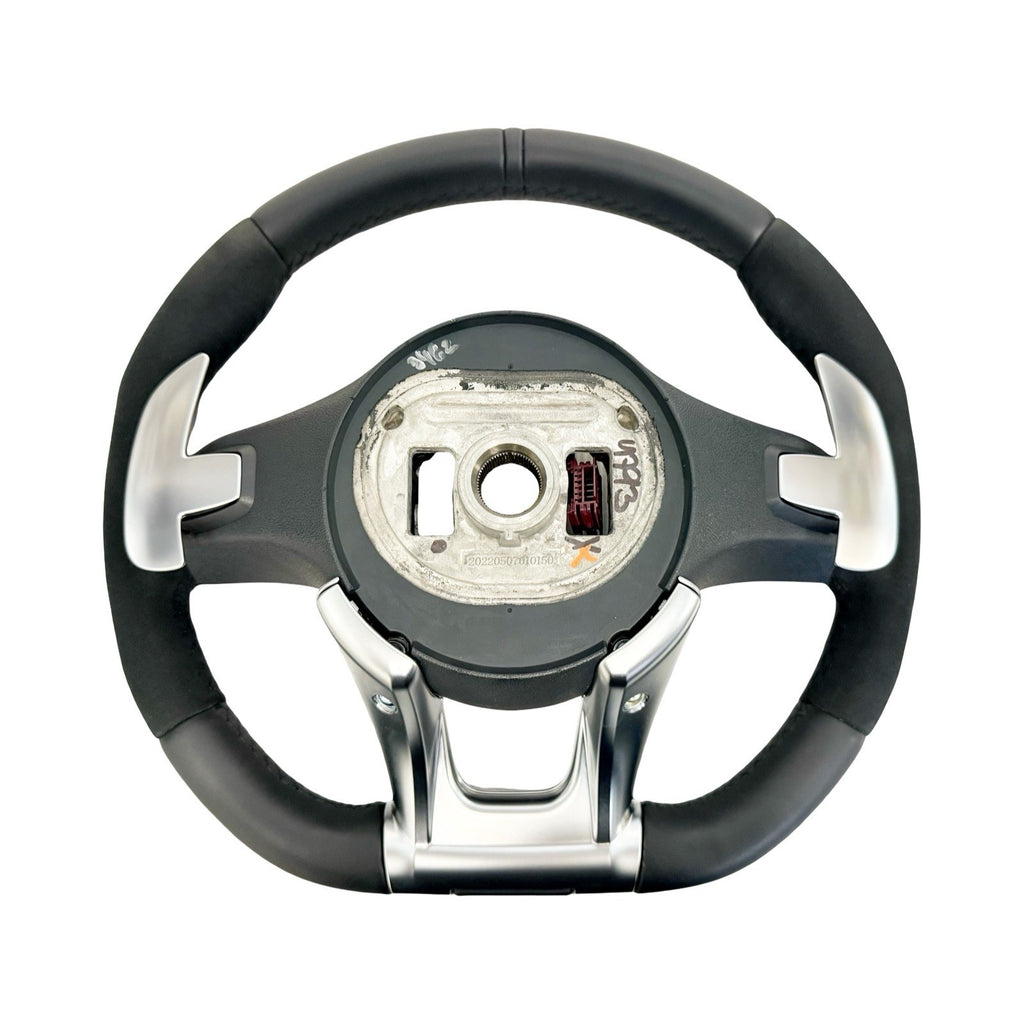 OEM 19~24 MERCEDES AMG G63 G550 C63 S63 E63 GLE63 HEATED SUEDE  STEERING WHEEL