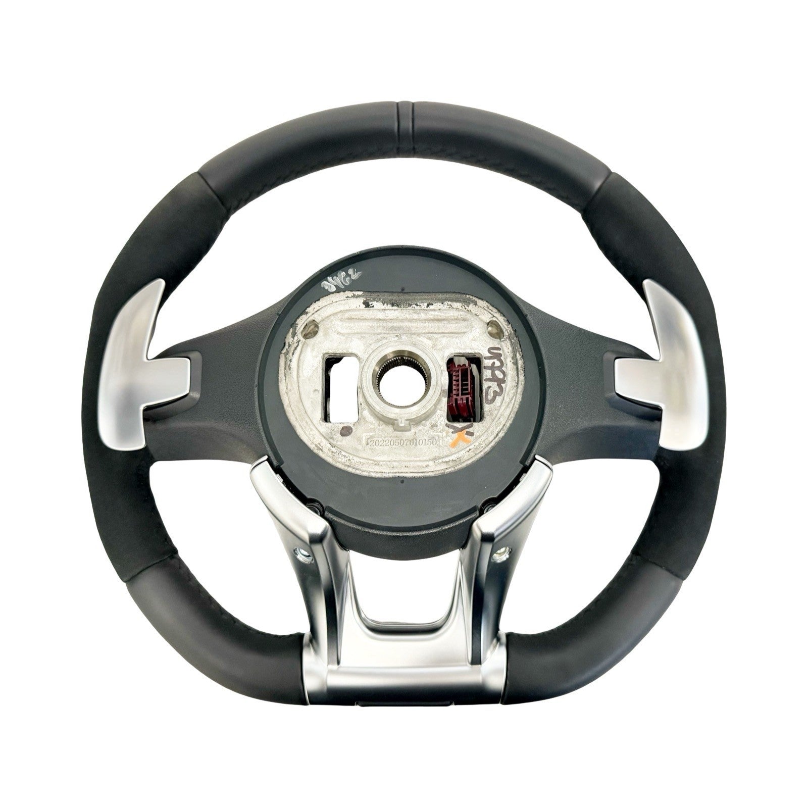 OEM 19~24 MERCEDES AMG G63 G550 C63 S63 E63 GLE63 HEATED SUEDE  STEERING WHEEL