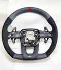 GENUINE LAMBORGHINI URUS S SE PERFORMANTE ALCANTARA STEERING WHEEL BLUE HEATED