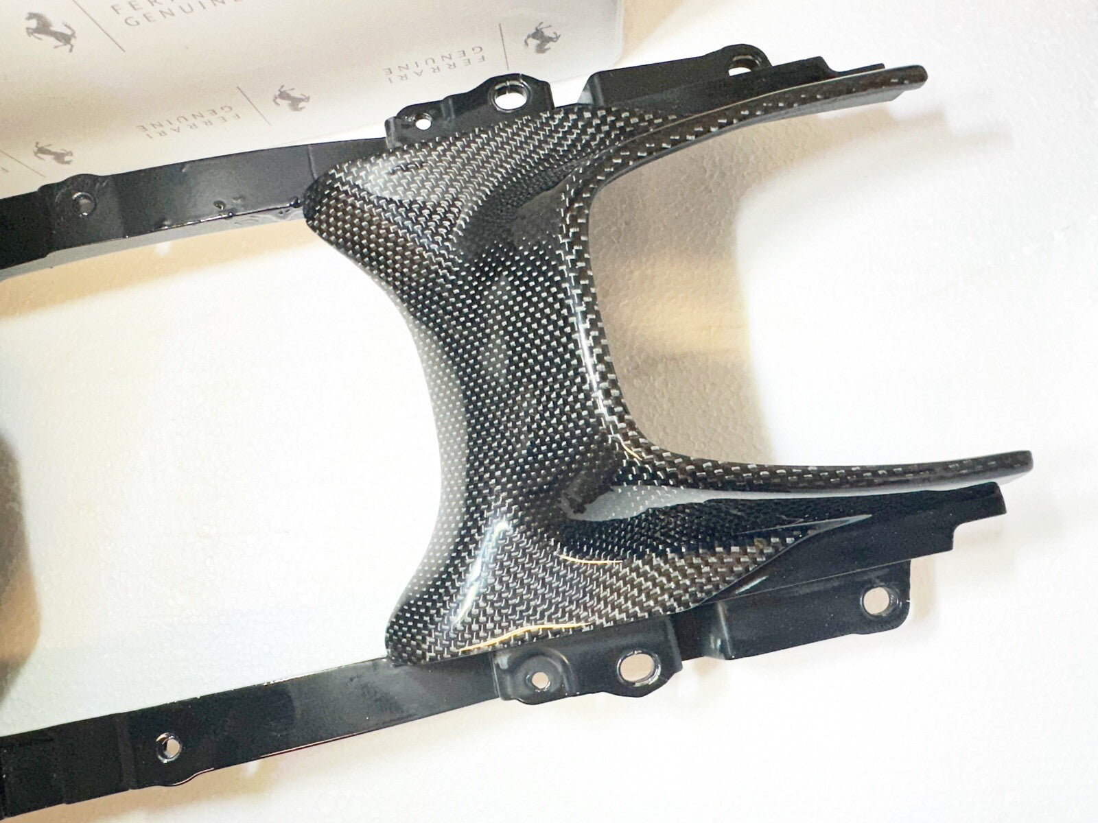 OEM Ferrari F164 Portofino M Carbon Fiber Center Console Bridge Panel 754627