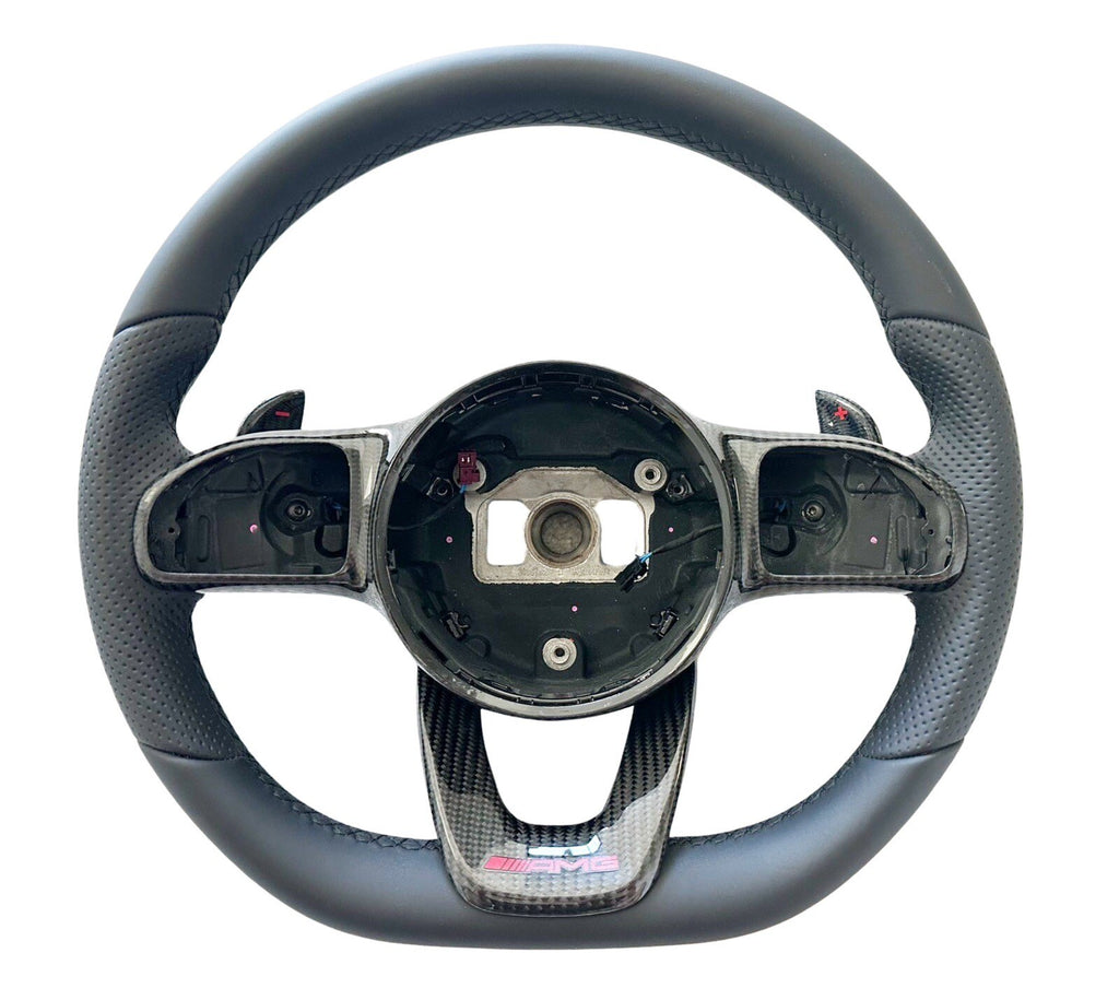 OEM MERCEDES G63 S63 E63 C63 CLS63 GT63 GLS63 GLE63 LEATHER AMG STEERING WHEEL