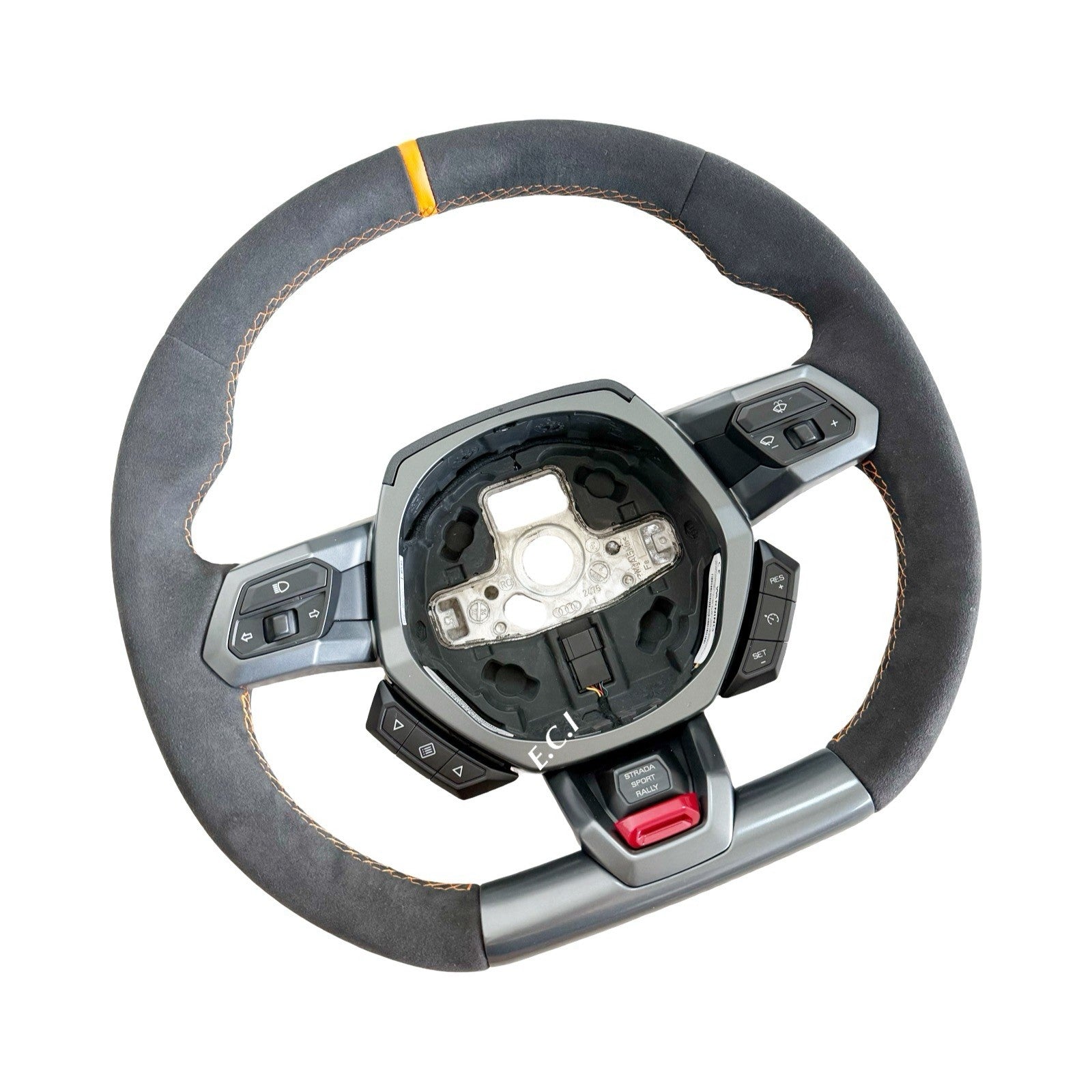 ORA GENUINE OEM LAMBORGHINI HURACAN PERFORMANTE EVO STO ALCANTARA STEERING WHEEL