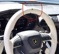 GENUINE OEM LAMBORGHINI URUS PERFORMANTE CHROME BANG STEERING WHEEL LIMITED