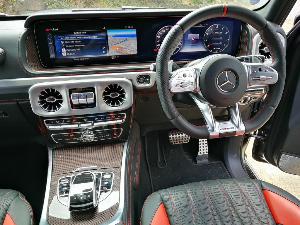 2019 2020 MERCEDES W464 G550 G63 CARBON FIBER DASH INTERIOR DASH TRIM PANEL EDI