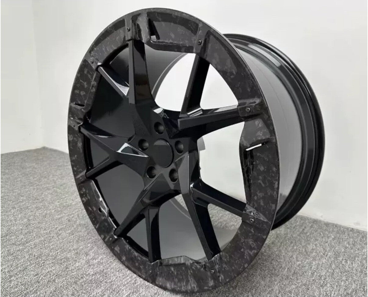 ⭐ FORGED WHEELS LAMBORGHINI URUS AVENTADOR HURACAN 24 inch  RIM FORGED CARBON